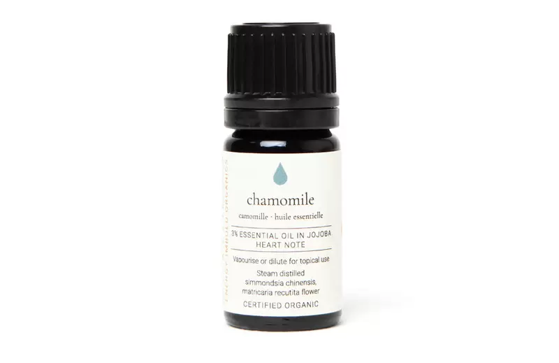 Chamomile German Blue 3% in Jojoba Certified Organic Essential Oil Tester 5ml Image