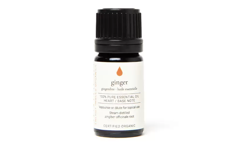 Ginger Certified Organic Essential Oil Tester 5ml Image