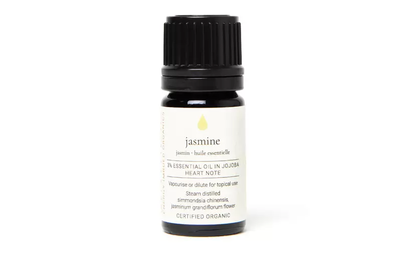 Jasmine 3% in Jojoba Certified Organic Essential Oil Tester 5ml Image