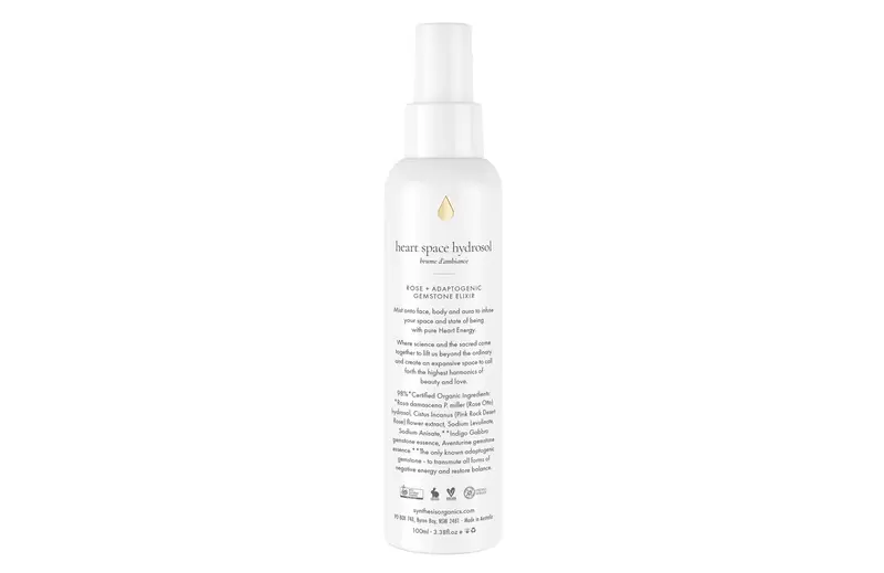 Empty Glass Bottle with spray and label 100ml Image