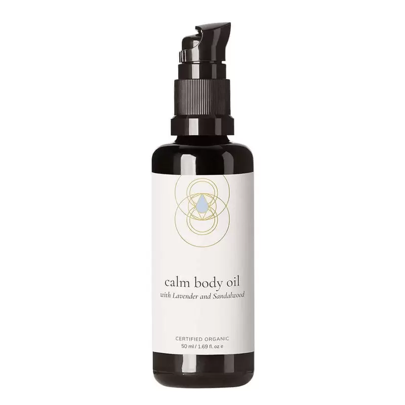 Calm Body Oil with Lavender + Australian Sandalwood Image