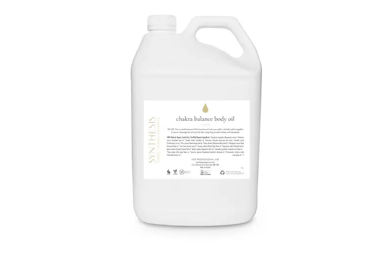 Chakra Balance Massage Body Oil 5L Pro Image